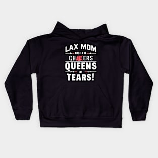 Lax Mom Master of Cheers Queens Of Tears Kids Hoodie